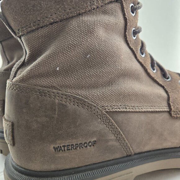 SOREL Carson Six Waterproof Ankle Boots – Major/Wet Sand – Men’s Size 9 main image 5